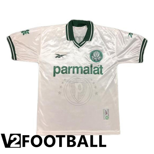 Palmeiras Retro Away Soccer Shirt White 1997