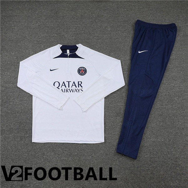 Paris Saint Germain Training Tracksuit White 2022/2023