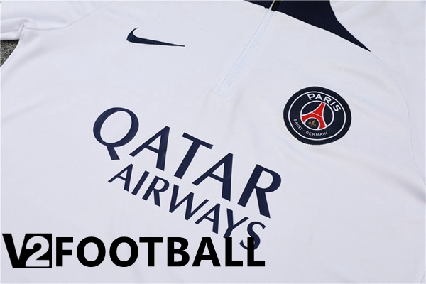 Paris Saint Germain Training Tracksuit White 2022/2023