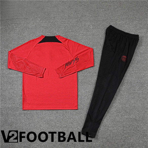 Paris Saint Germain Training Tracksuit Red 2022/2023