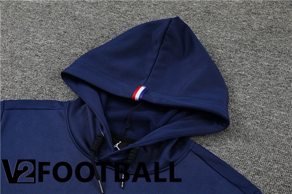 JORDAN Paris Saint Germain Training Tracksuit Hoodie Royal Blue 2022/2023