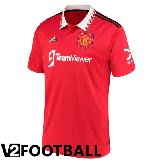 Manchester United Home Shirts + Shorts 2022/2023